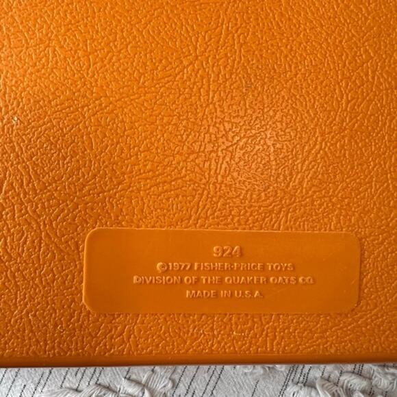 Vintage 1977 Fisher Price Tool Kit‎ Box with tools from other FP Set - Picture 9 of 9